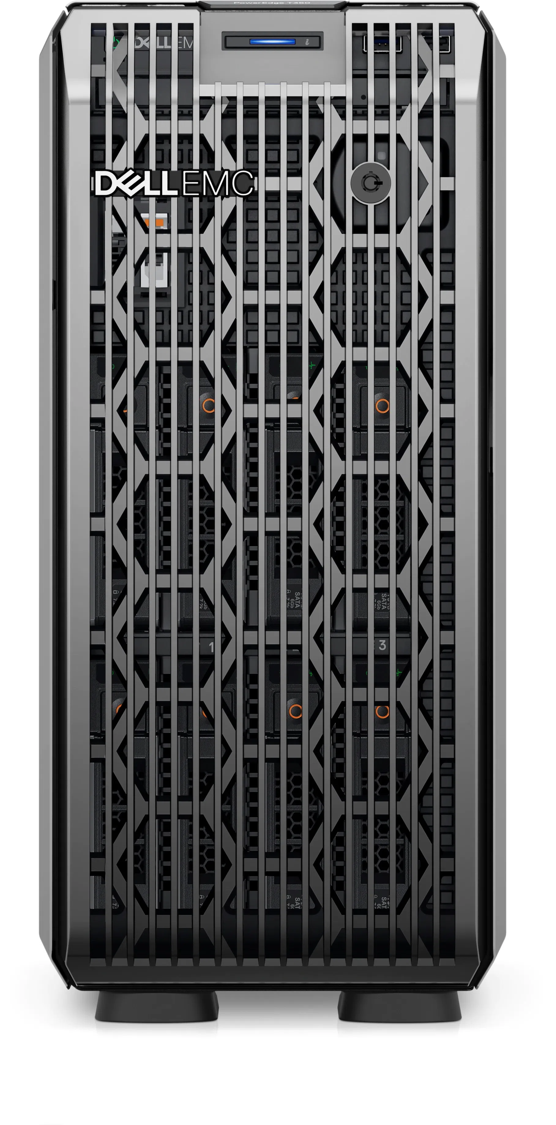 Dell PowerEdge T350 Tower, 1 x Intel Xeon E-2378G (2.6GHz, 16M, 8C/16T, 65W), 2x16GB UDIMM DDR4 RAM, 480GB SATA SSD Read Intensive, 2x2TB HDD SAS ISE 12Gbps 7.2K (Chassis 8x3.5" Hot-Plug HDD), PERC H355, iDRAC9 Basic, On-Board LOM, TPM 2.0 V3, Single Cabled 450W PSU. 4