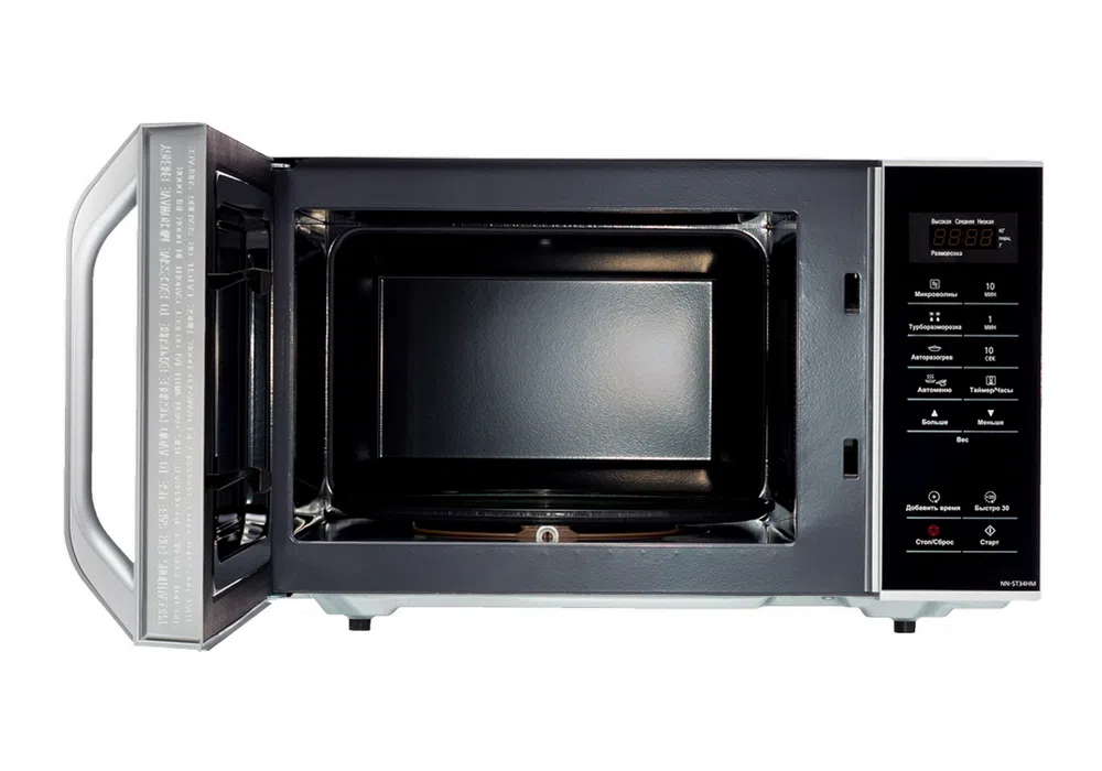 Микроволновая печь Panasonic NN-ST34HMZPE, Серый, Чёрный 2