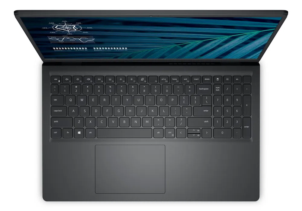Ноутбук для бизнеса 15,6" DELL Vostro 15 3510, Carbon Black, Intel Core i7-1165G7, 8Гб/512Гб, Linux Ubuntu 2