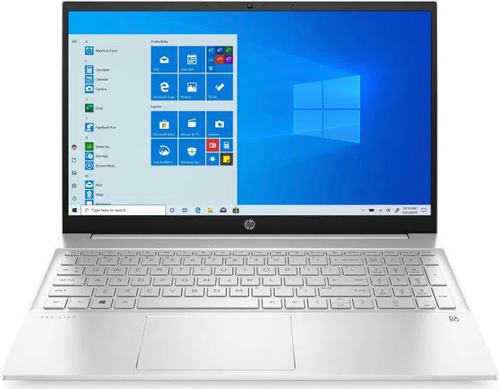 Laptop 15.6" HP Pavilion 15 / AMD Ryzen 3 / 8GB / 512GB SSD / Natural Silver