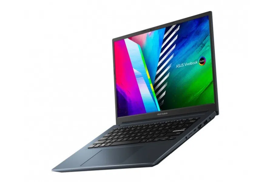 Laptop 14" ASUS Vivobook Pro 14 OLED M3401QA, Quiet Blue, AMD Ryzen 5 5600H, 8GB/256GB, Fără SO 7