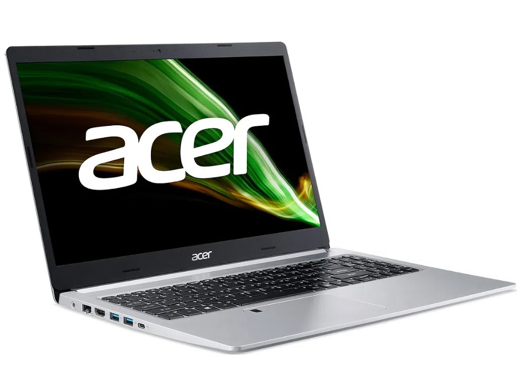 Laptop 15.6" ACER Aspire A515-45 (NX.A82EU.00K) / AMD Ryzen 7 5700U / 8GB / 512GB SSD / Pure Silver 2