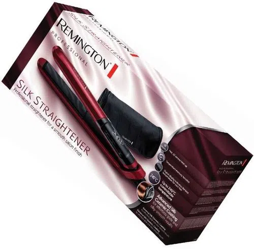 Выпрямитель для волос Remington S9600 Silk, Красный 6