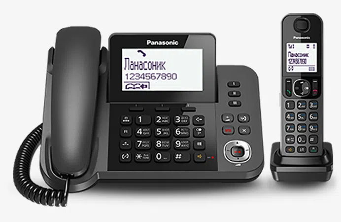 Telefon fără fir Panasonic KX-TGF320UCM Titanium