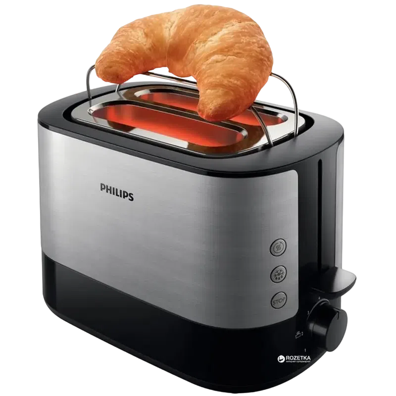Toaster PHILIPS HD2637/90, Argintiu 3