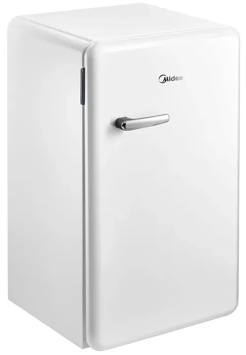 Frigider cu o ușa Midea F850W Retro (MDRD-142SLF01)