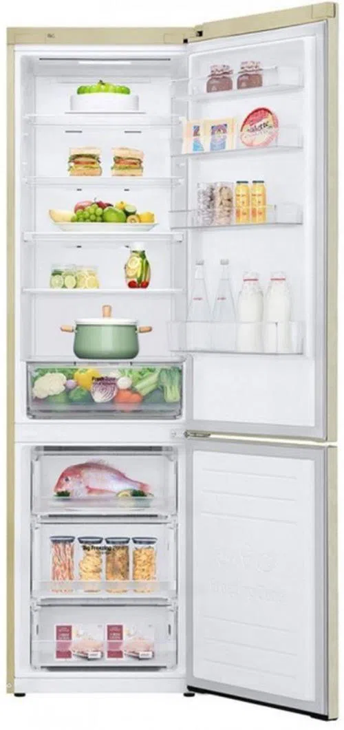 Frigider cu congelator jos LG GA-B509MESL DoorCooling+ 5