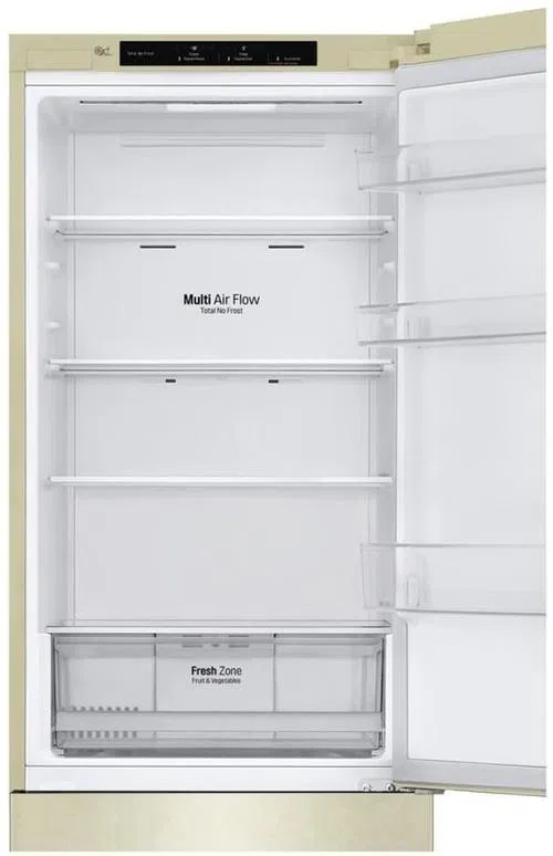 Холодильник с нижней морозильной камерой LG GA-B459CECL DoorCooling+ 3