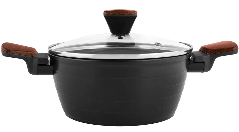 Кастрюля Polaris Albero-24C, 4л, 24см, Чёрный 4