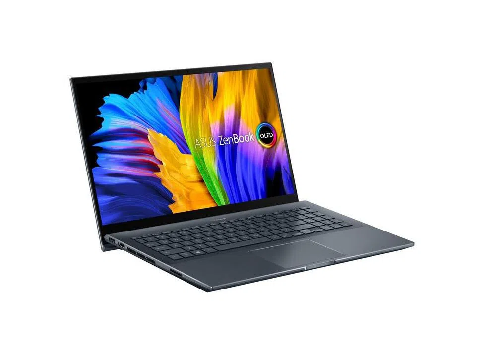Laptop 15,6" ASUS Zenbook Pro 15 OLED UM535QE, Pine Grey, AMD Ryzen 9 5900HX, 16GB/1024GB, Windows 11 Pro 64-bit 2