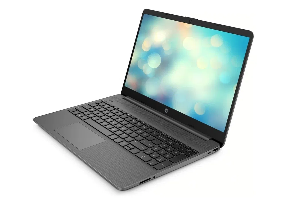Ноутбук 15,6" HP Laptop 15s-fq4003ur, Chalkboard Gray, Intel Core i5-1155G7, 16ГБ/512Гб, FreeDOS 2