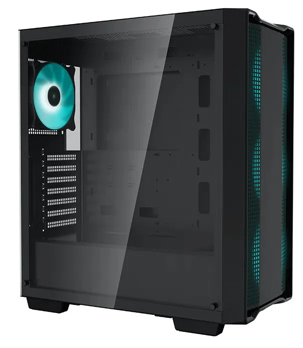 Корпус DEEPCOOL CC560 / w/oPSU / Side-Window / 4x120mm / ATX / Black 9