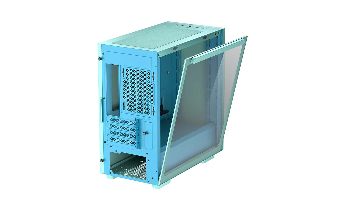 Carcasa DEEPCOOL MACUBE 110 GREEN / w/oPSU / Side-Window / 1x 120mm fan / ATX / Green 6