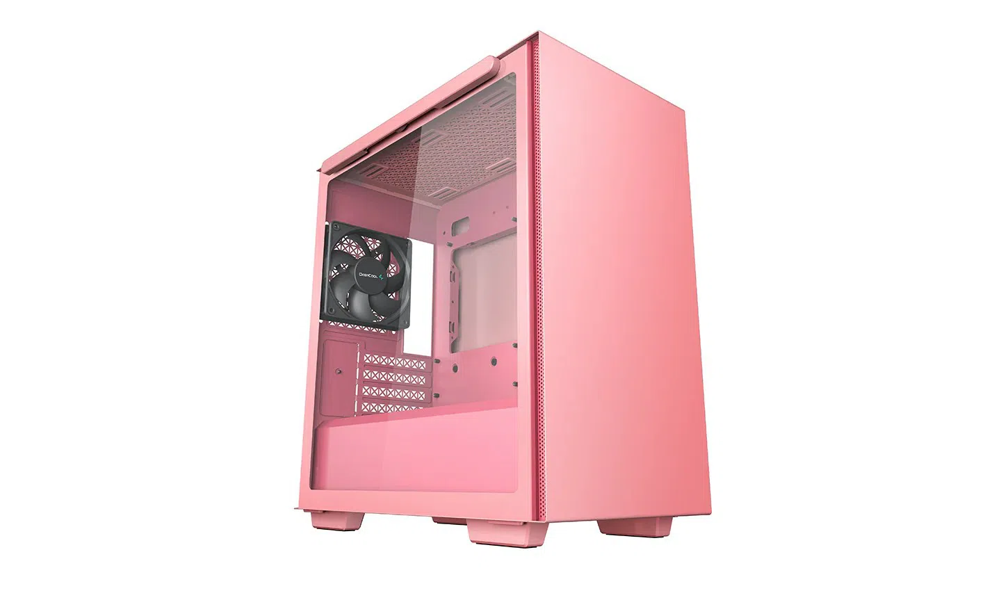 Корпус DEEPCOOL MACUBE 110 PINK / w/oPSU / Side-Window / 1x 120mm fan / ATX / Pink 7