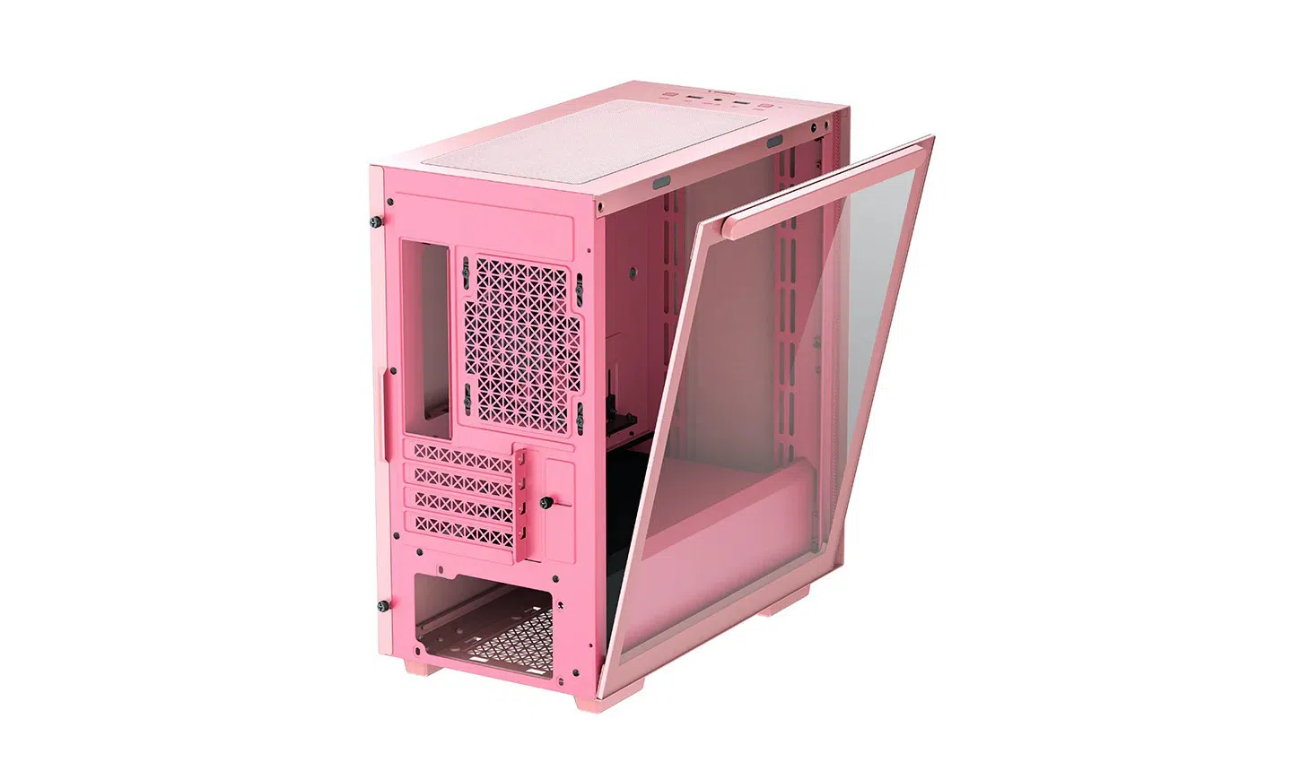 Корпус DEEPCOOL MACUBE 110 PINK / w/oPSU / Side-Window / 1x 120mm fan / ATX / Pink 31