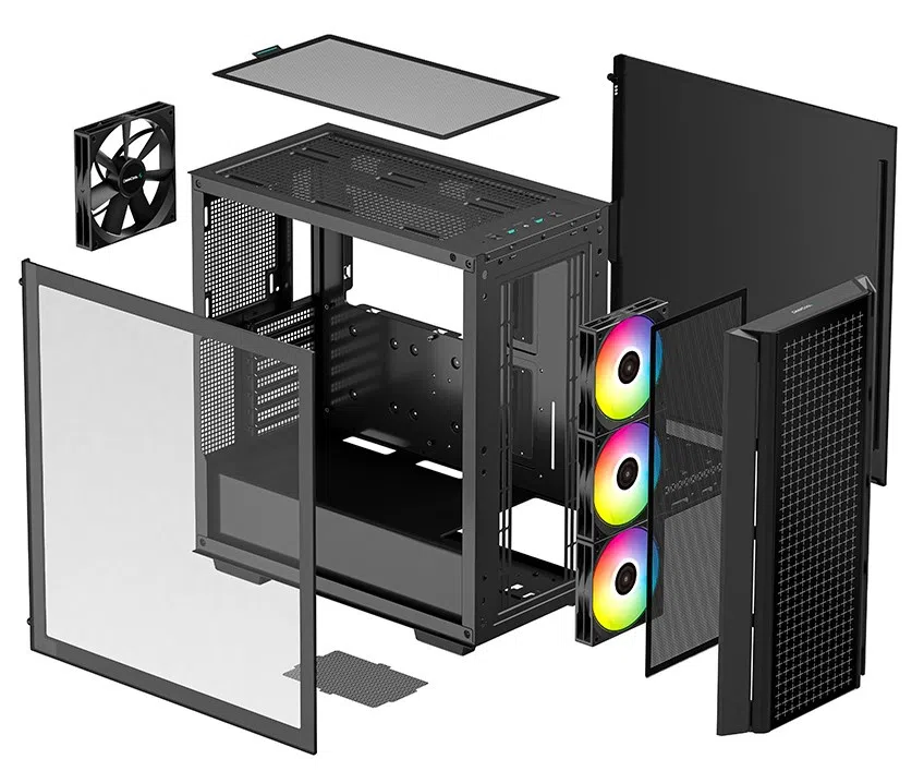 Корпус Deepcool CG540 Black 8