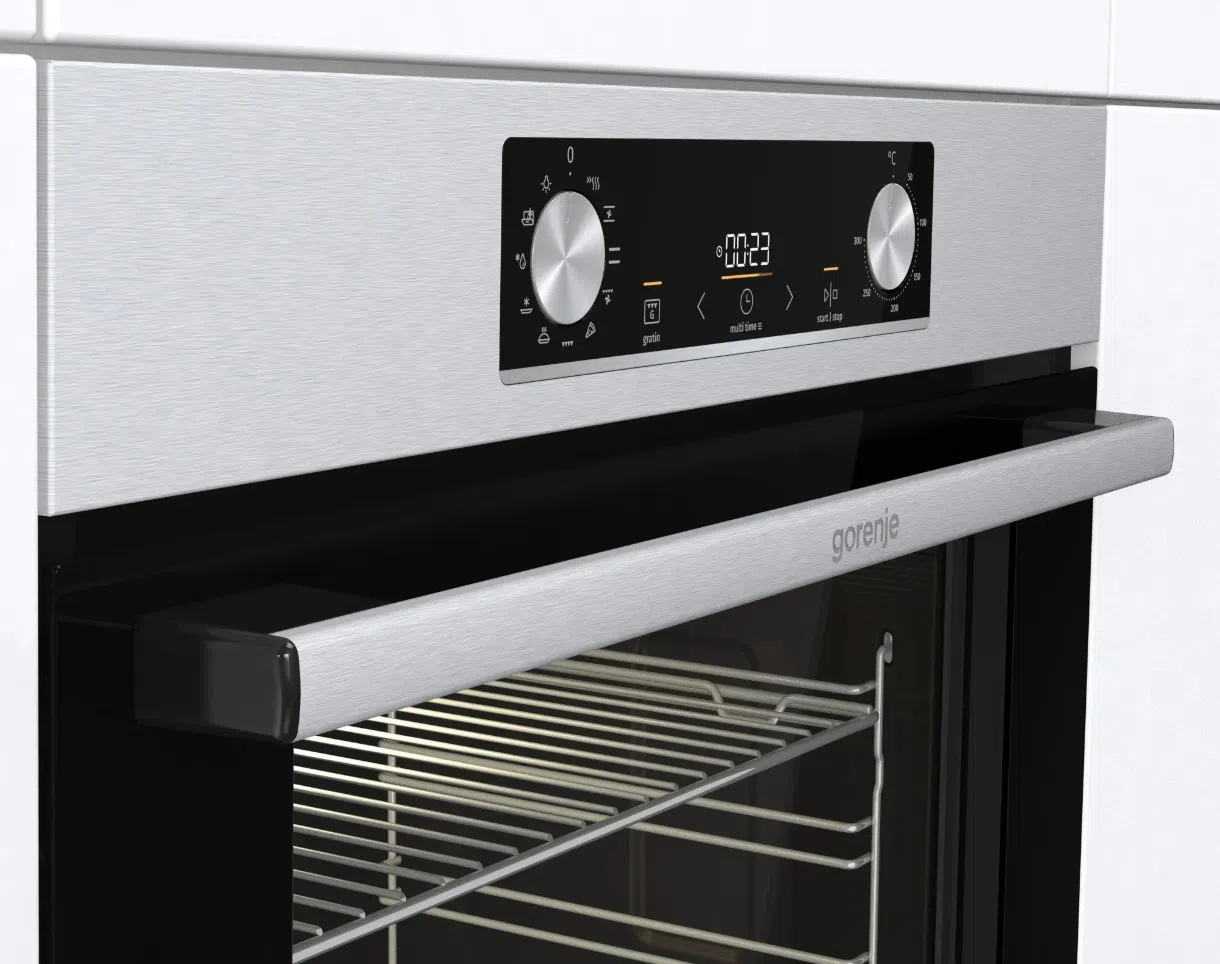Электрический духовой шкаф Gorenje BO6735E02X, Нерж. Сталь 4
