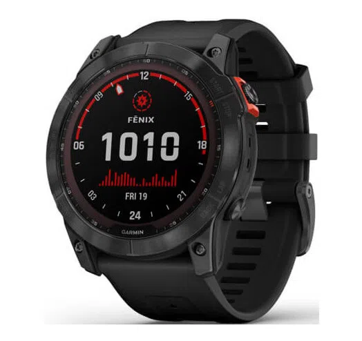 Garmin Fenix 7 Solar Slate Gray with Black Band (010-02540-11) 3
