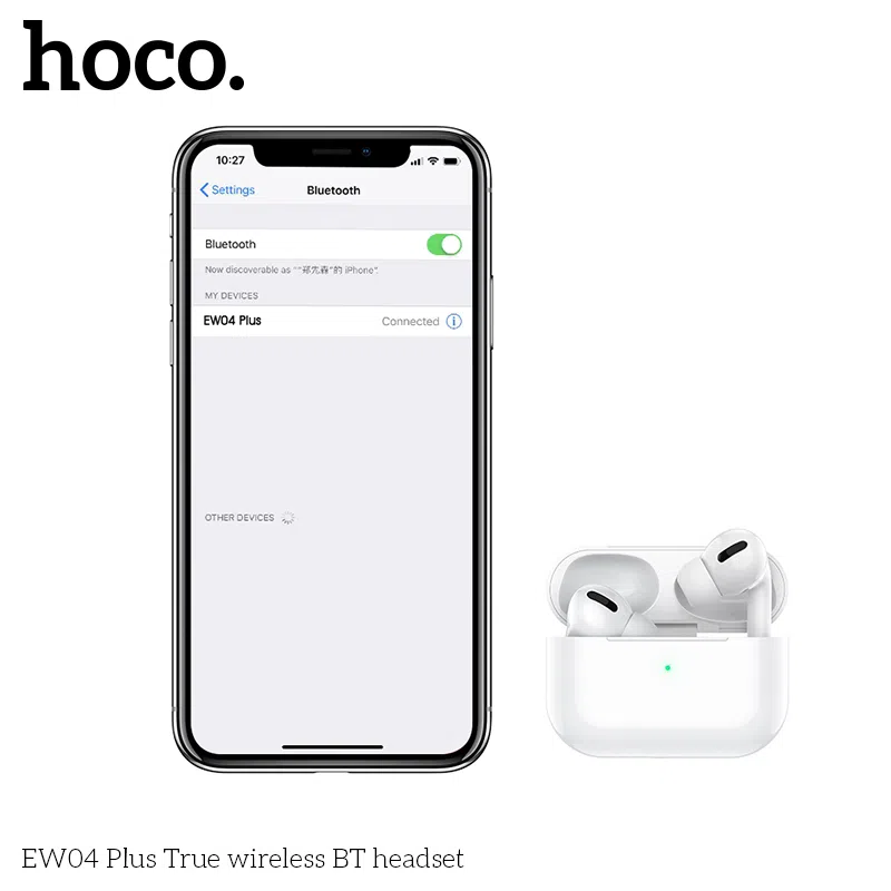 Беспроводные наушники Hoco EW04 Plus AirPods Pro true wireless BT headset 3