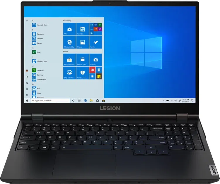 Ноутбук Lenovo Legion 5 15IMH6 Phantom Black (i5-10500H 16Gb 512Gb RTX3050)