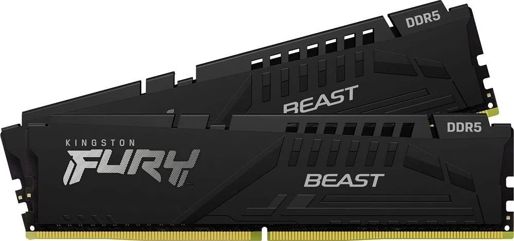 Memorie Kingston Fury Beast 16Gb DDR5-4800MHz Kit (KF548C38BBK2-16)