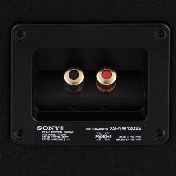 Автомобильный сабвуфер Sony XS-NW1202E 4