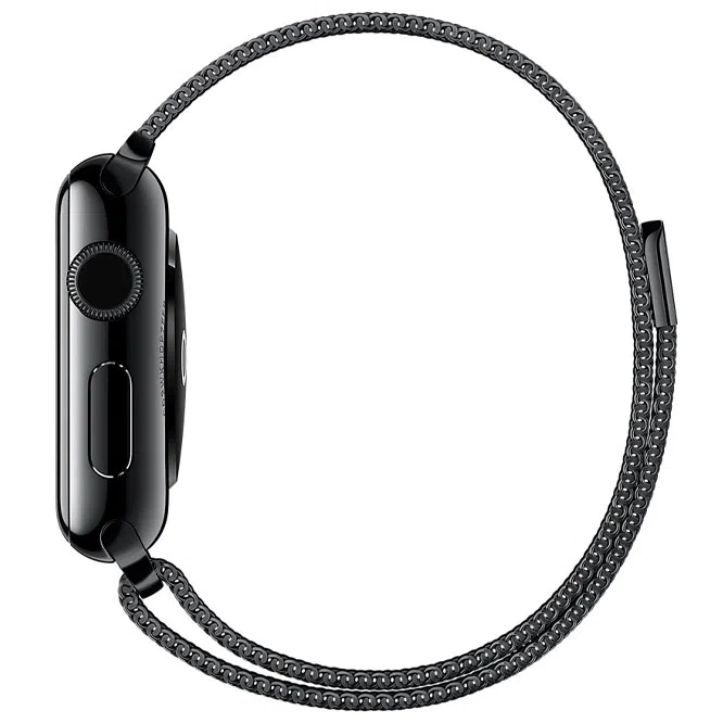 Strap for Apple watch band 42-44 mm Metal Black 135-255 mm 3