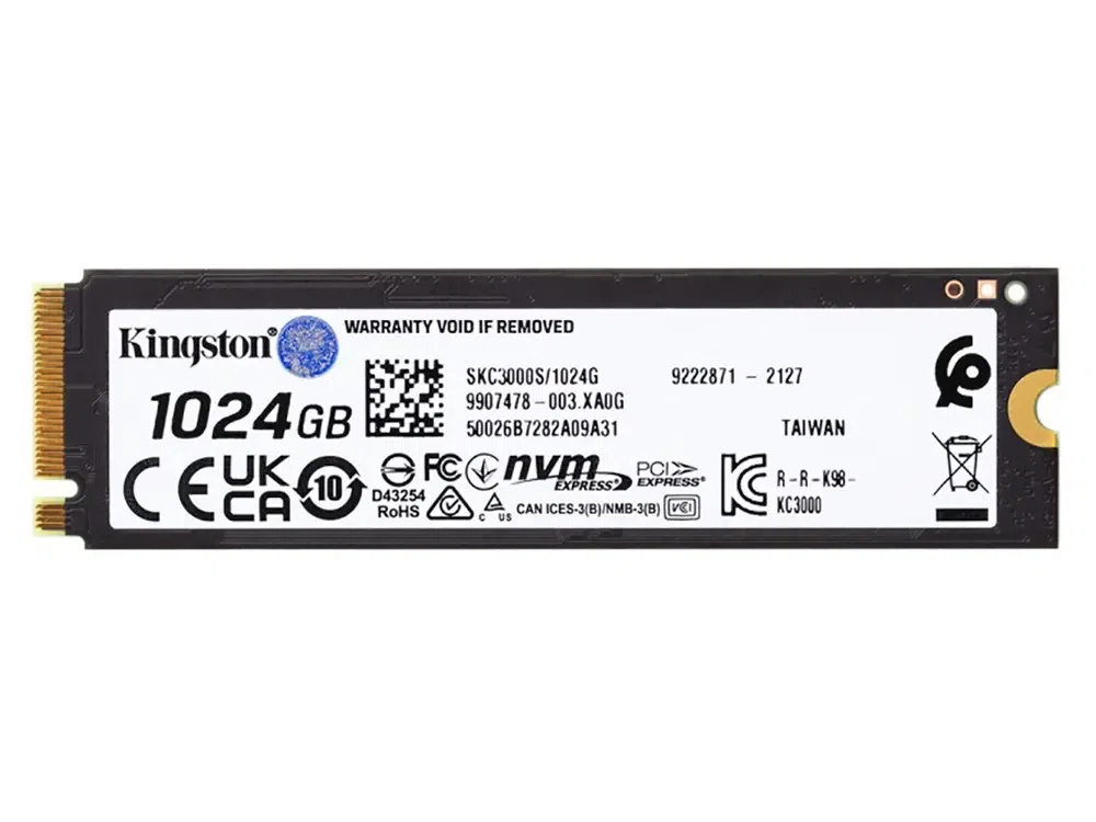 Unitate SSD Kingston KC3000, 1000 GB, SKC3000S/1024G 3