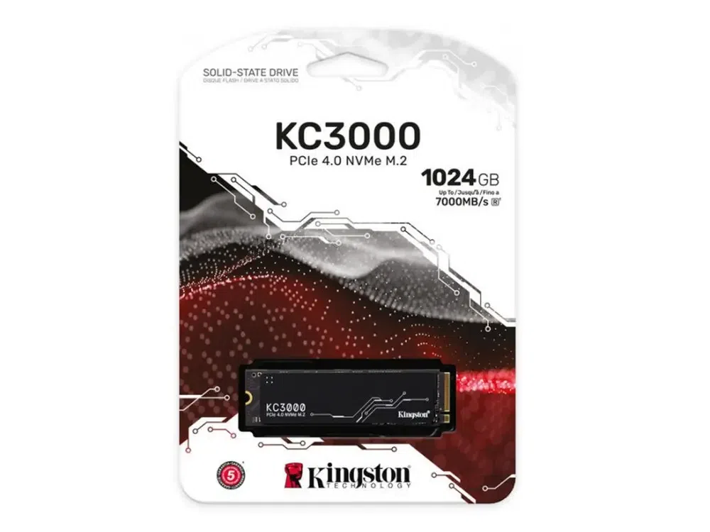 Unitate SSD Kingston KC3000, 1000 GB, SKC3000S/1024G 4