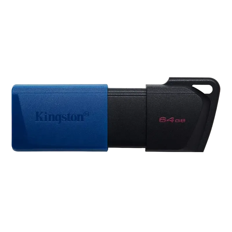 Флеш-накопитель Kingston DataTraveler Exodia M, 64Гб, Черный/Синий 2