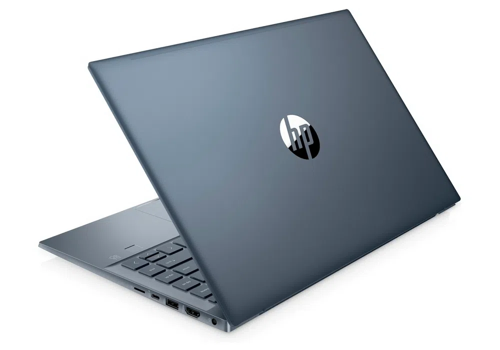 Laptop 14" HP Pavilion 14-ec0008ur, Fog Blue, AMD Ryzen 5 5500U, 8GB/512GB, FreeDOS 2
