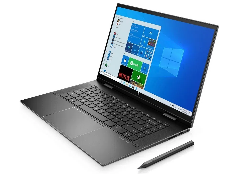 Laptop 15,6" HP ENVY x360 15-eu0005ur, Nightfall Black, AMD Ryzen 5 5500U, 16GB/512GB, Windows 10 Home 64-bit, Russian 4