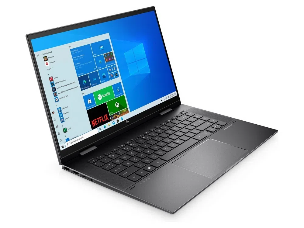 Ноутбук 15,6" HP ENVY x360 15-eu0009ur, Nightfall Black, AMD Ryzen 7 5700U, 16ГБ/512Гб, Windows 10 Home 64-bit, Russian 3