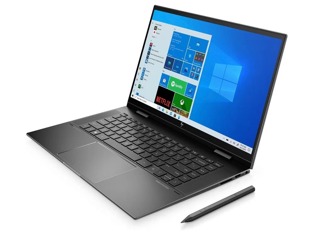 Ноутбук 15,6" HP ENVY x360 15-eu0009ur, Nightfall Black, AMD Ryzen 7 5700U, 16ГБ/512Гб, Windows 10 Home 64-bit, Russian 2