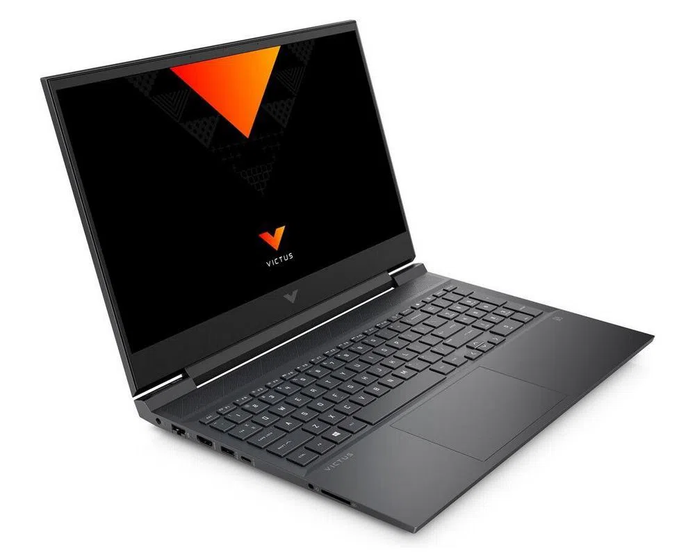 Игровой ноутбук 16,1" HP Victus 16-e0006ur, Mica Silver, AMD Ryzen 7 5800H, 16ГБ/512Гб, FreeDOS 2