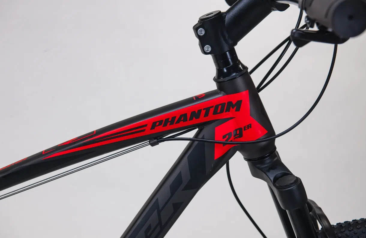 Bicicletă Fulger Phantom 29 Black/Red 2