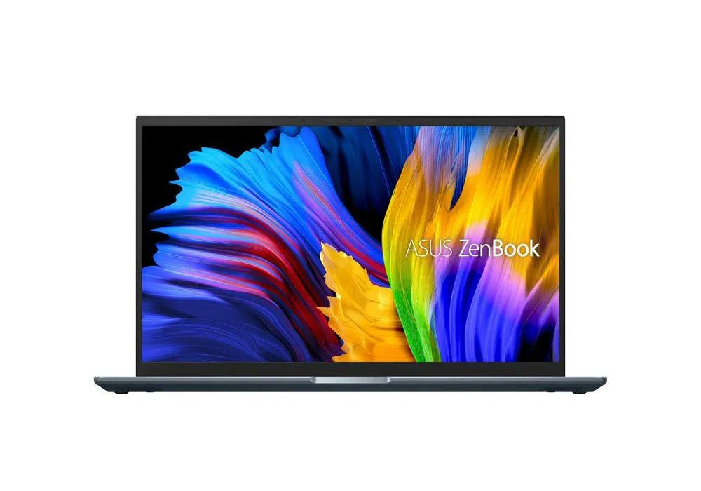 Laptop 15,6" ASUS Zenbook Pro 15 UM535QA, Pine Grey, AMD Ryzen 7 5800H, 16GB/512GB, Fără SO 9