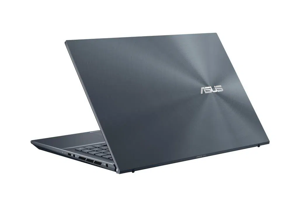 Laptop 15,6" ASUS Zenbook Pro 15 UM535QA, Pine Grey, AMD Ryzen 7 5800H, 16GB/512GB, Fără SO 7
