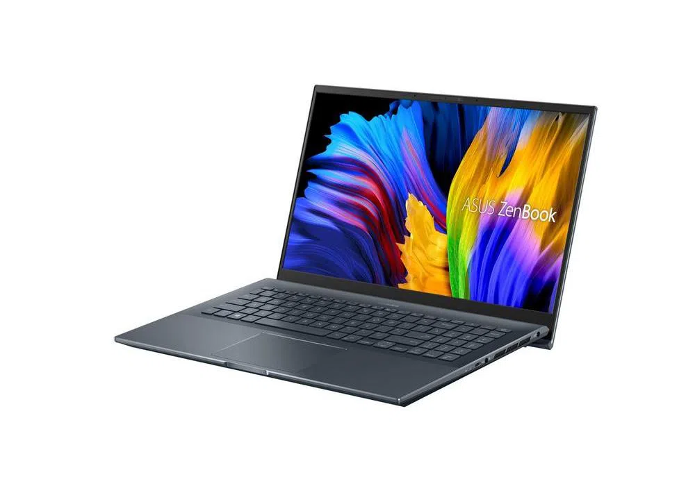 Laptop 15,6" ASUS Zenbook Pro 15 UM535QA, Pine Grey, AMD Ryzen 7 5800H, 16GB/512GB, Fără SO 3