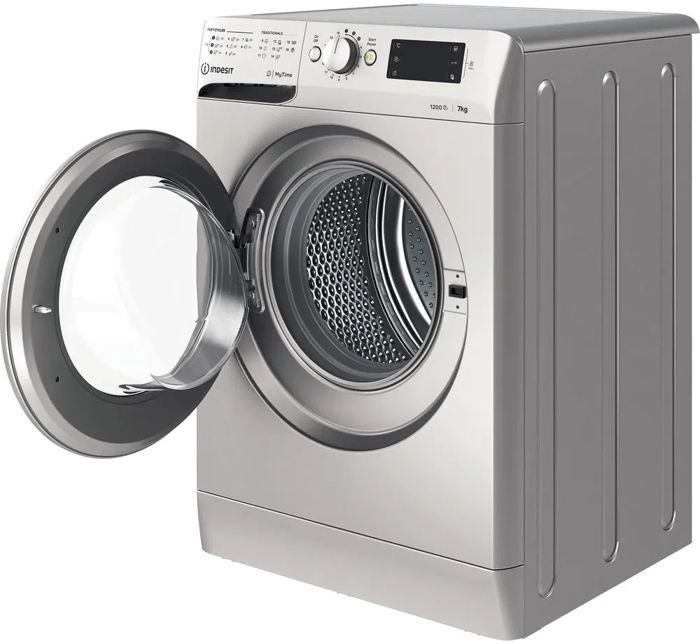 Mașină de spălat rufe Indesit OMTWE 71252 S, Argintiu 3