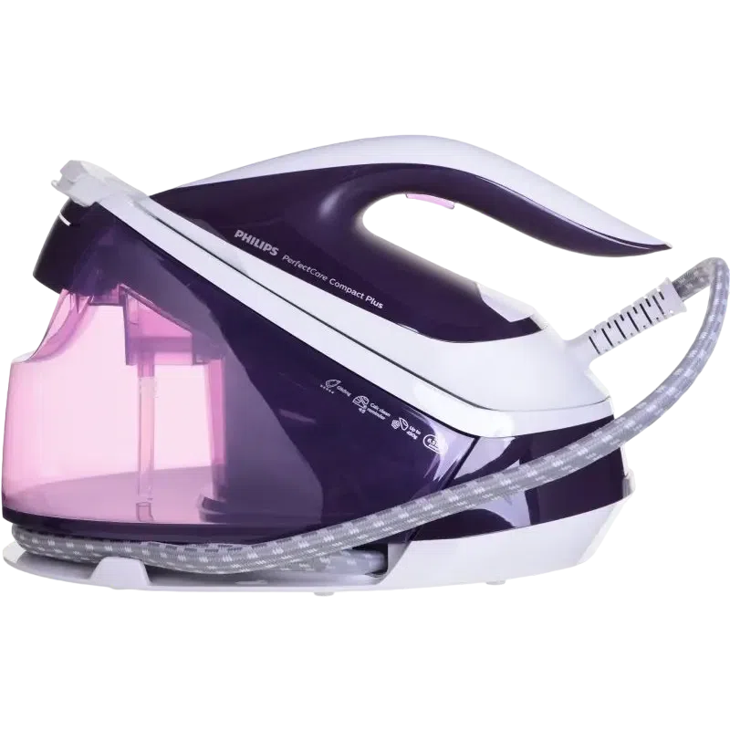 Fier de călcat cu generator de abur Philips GC7933/30, Violet 3