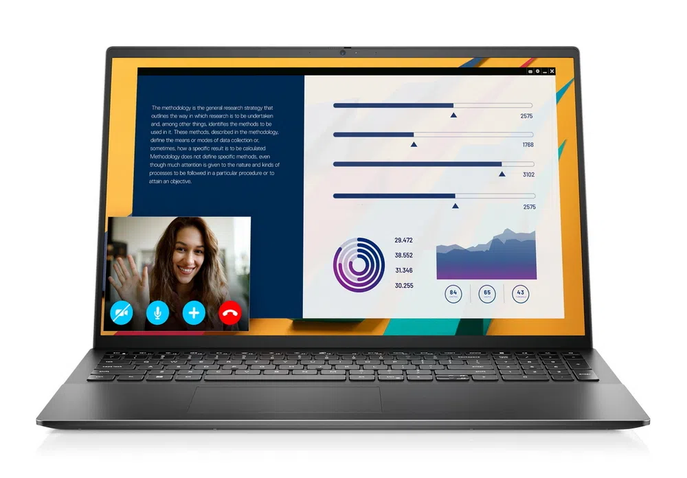 Ноутбук для бизнеса 16" DELL Vostro 5620, Titan Gray, Intel Core i5-1240P, 8Гб/512Гб, Windows 11 Pro