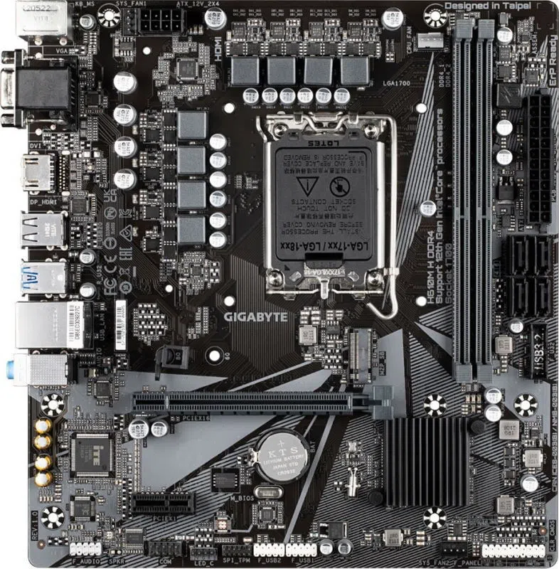 Placă de bază Gigabyte H610M H DDR4 3