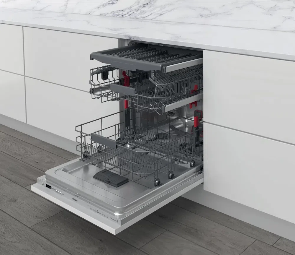 Встраиваемая посудомоечная машина Hotpoint-Ariston WIC 3C34 PFE S, Серебристый 3