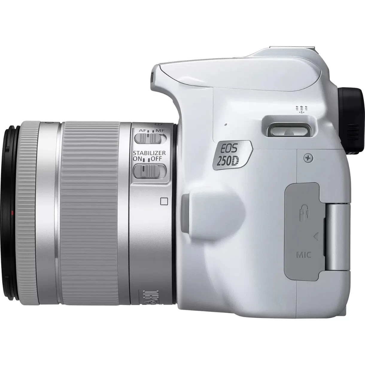 Aparat foto DSLR Canon EOS 250D 18-55 f/3.5-5.6 IS STM White 3