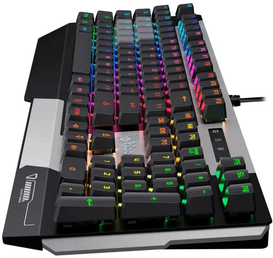 Tastatură Bloody B865R Black/Silver 4