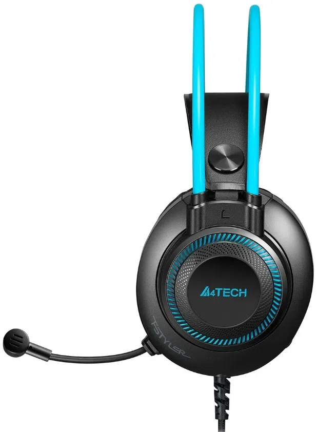 Căşti A4Tech FH200i Black/Blue 3