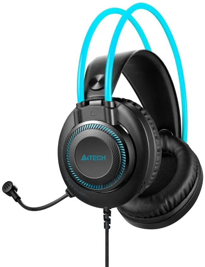 Căşti A4Tech FH200i Black/Blue 2