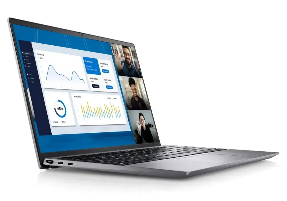 Ноутбук для бизнеса 13,3" DELL Vostro 5320, Titan Gray, Intel Core i5-1240P, 16ГБ/512Гб, Windows 11 Pro 3