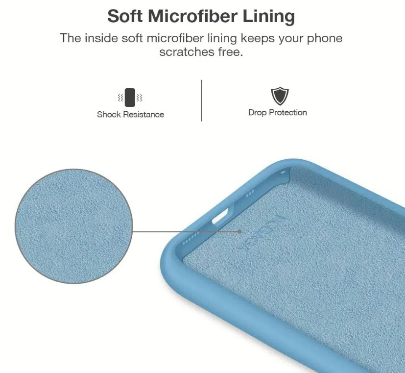 Silicon Case Premium Blue Fog for iPhone 11/11 Pro/11 Pro Max 3